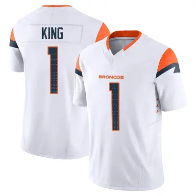 Youth Limited Marquette King Denver Broncos White Vapor F.U.S.E. Jersey